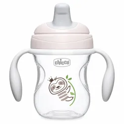 Vaso Chicco de Transición con Boquilla de Silicona