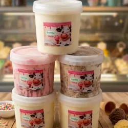 Helado de vainilla