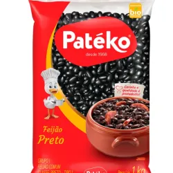 Frijol Negro Pateko 1kg