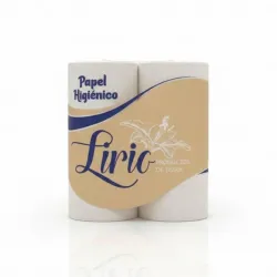 Papel Sanitario Lirio (4 rollos)