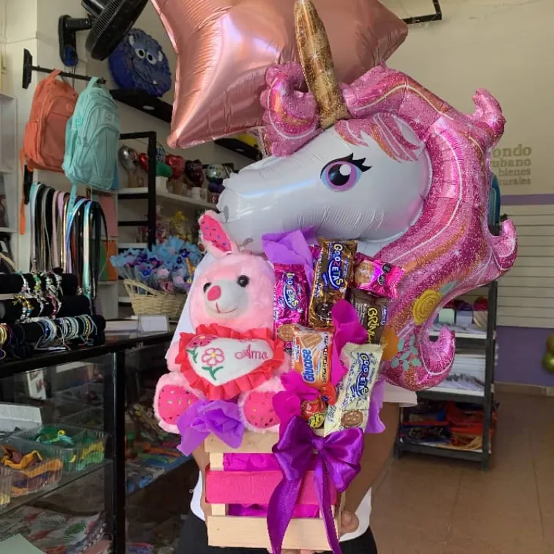 CESTA UNICORNIO 🦄