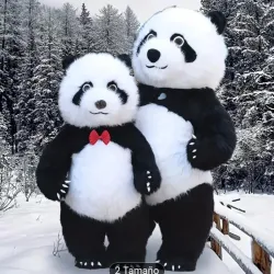ENTREGA SORPRESA CON OSO PANDA