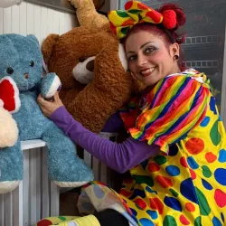 ENTREGA SORPRESA CON PAYASO 