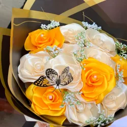 RAMO DE FLORES BICOLOR