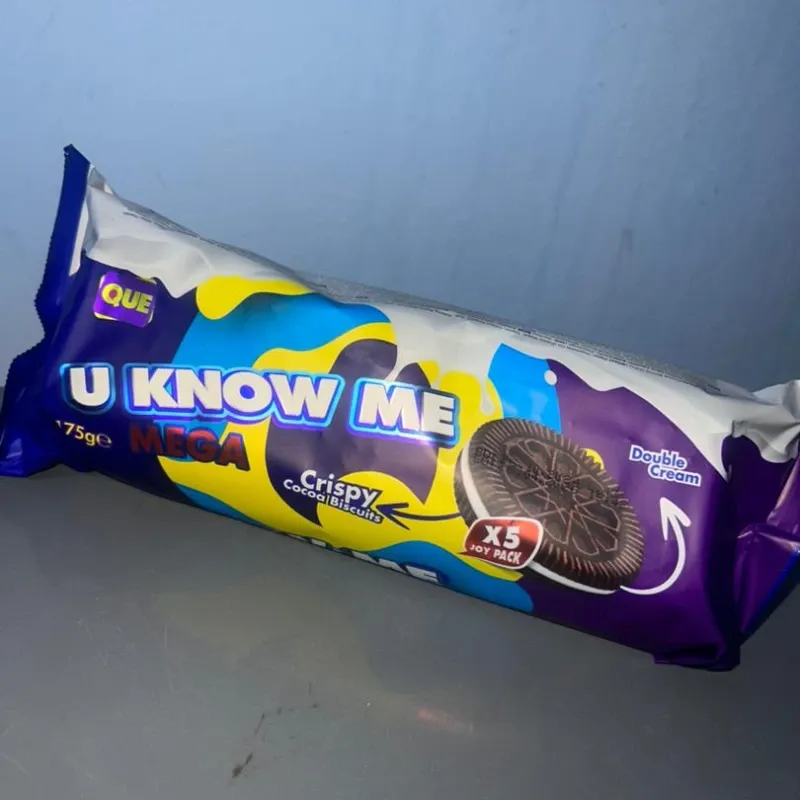 Paquetes de galletas rellenas