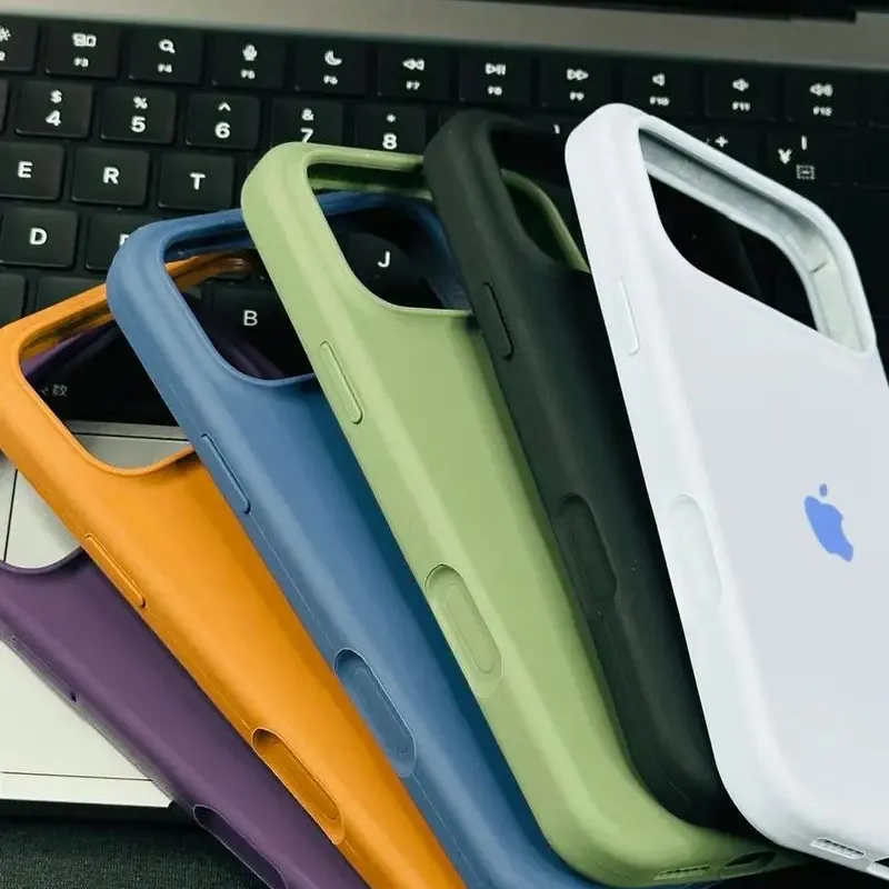 Funda Silicon Case desde el iPhone 15 al 17 Pro Max