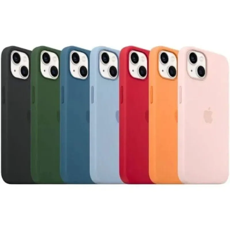 Funda Silicona Case Desde el iPhone X al 14 Pro max