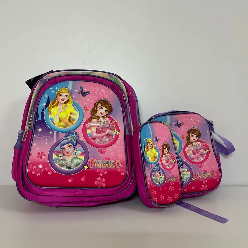 Conjunto de Mochila Escolar para Niña 