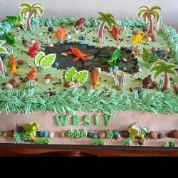 CAKE DE MERENGUE SEMICOMESTIBLE