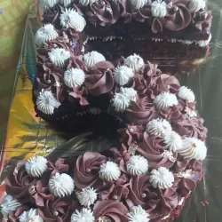 CAKE DE NUMEROS DE NATA
