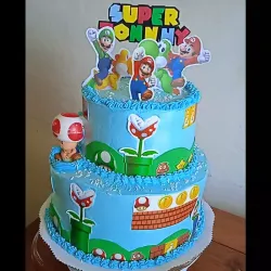 CAKE DOS PISOS TEMÁTICO