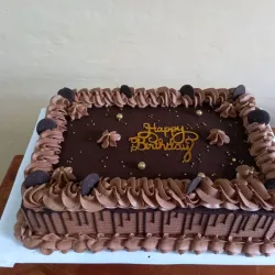 CAKE SENCILLO NATA BOMBÓN MEDIA BANDEJA