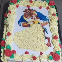CAKE TAMAÑO BANDEJA COMESTIBLE