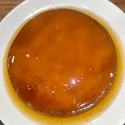 Flan de leche entero