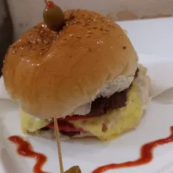 Hamburguesa a caballo