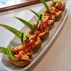 Tostones rellenos