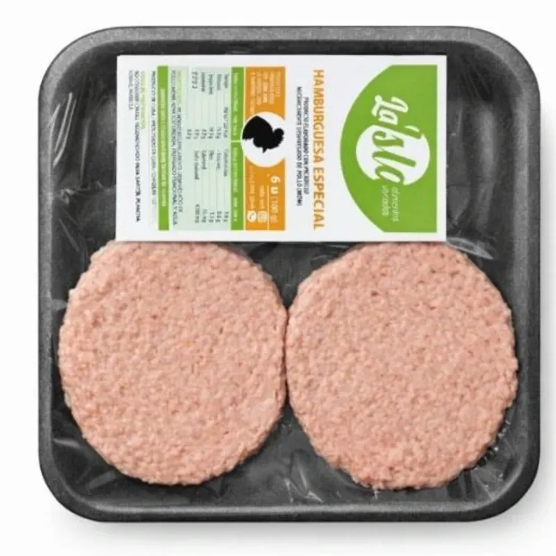 Hamburguesa pollo sabore