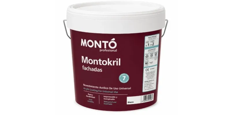 Montó Montokril Fachadas – Blanco 15lt