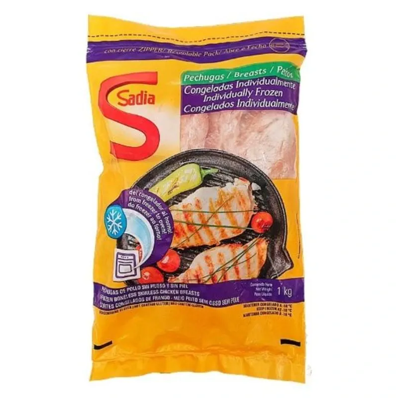 Pechuga de pollo sadia 1k