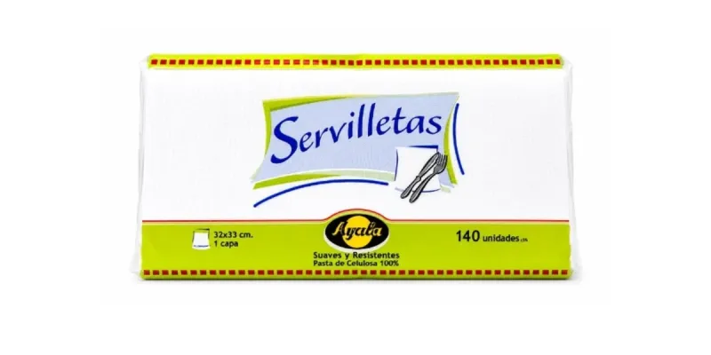 servilletas 140u