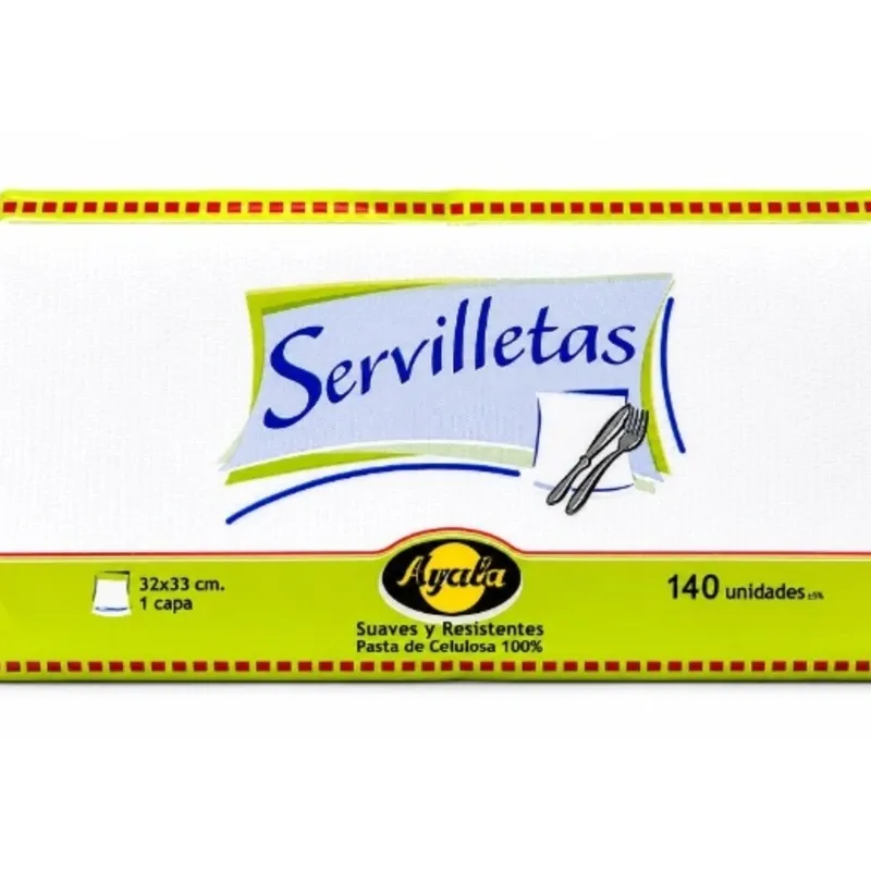 servilletas 140u