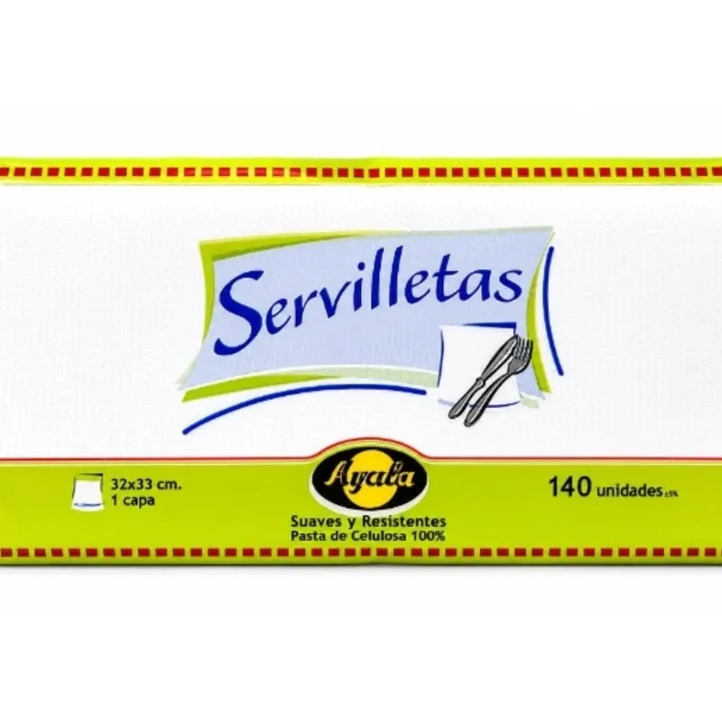servilletas 140u