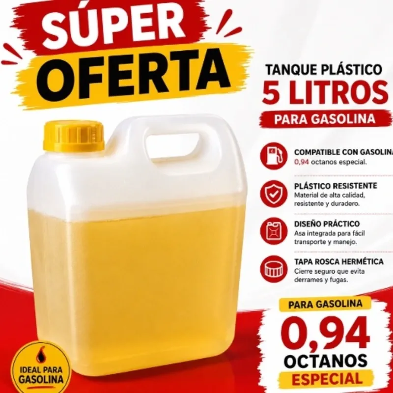 Tanque de Gasolina 5 Litros