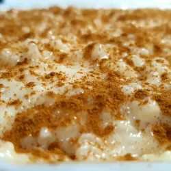 Arroz con leche condensada