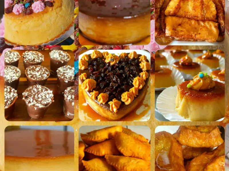 Combos de dulces caseros para fiestas religiosas