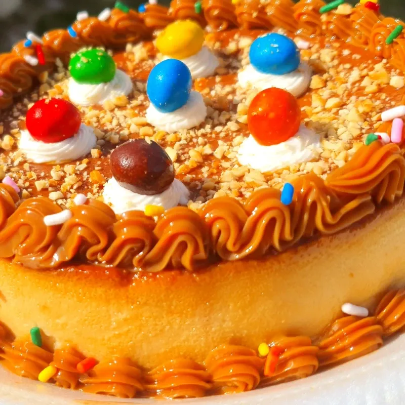 Flan de leche condensada