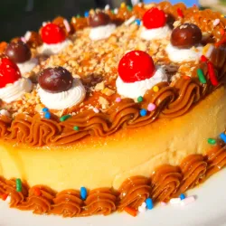 Flan de leche condensada