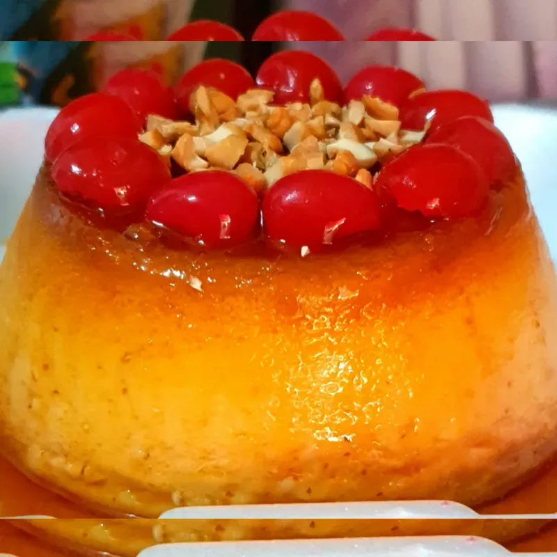 Flan de leche condensada