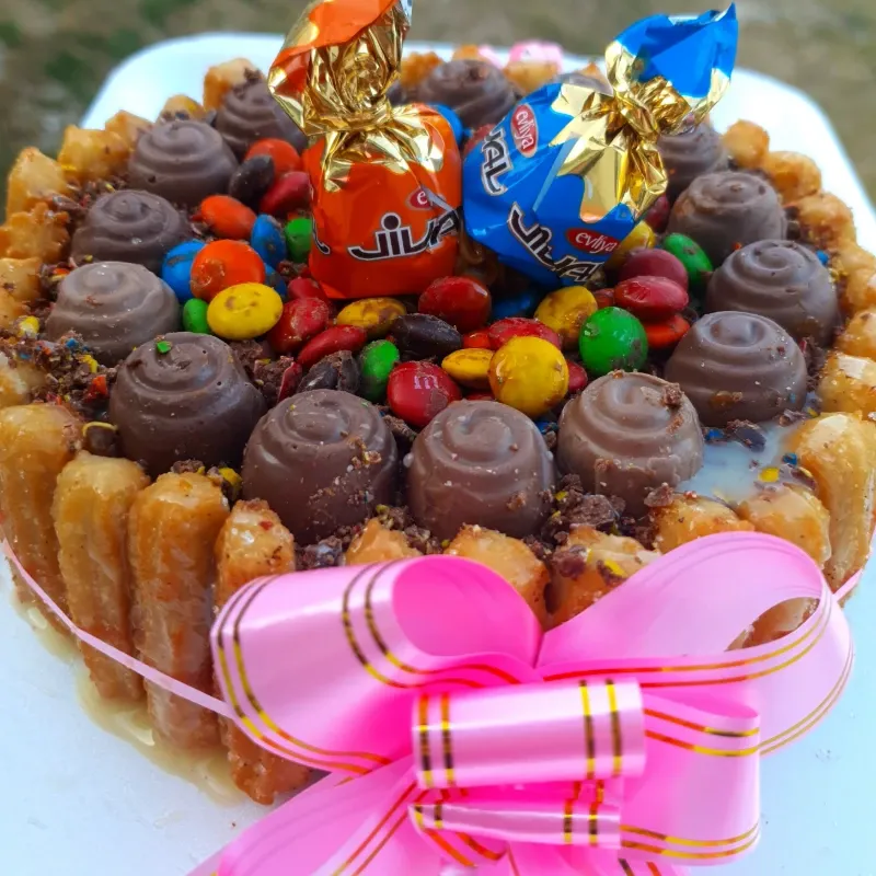 Mega Flan Mixto