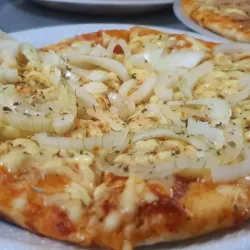 Pizza de cebolla