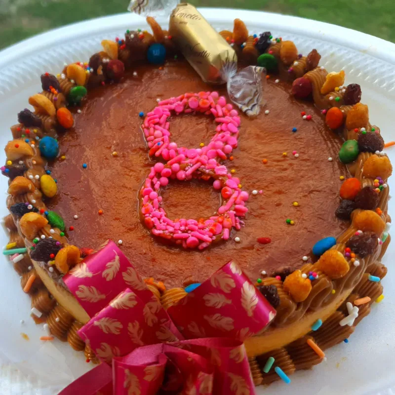 Súper Flan de leche condensada