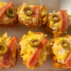 Tostones rellenos