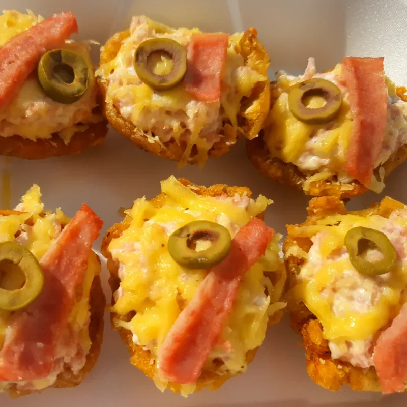 Tostones rellenos
