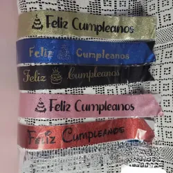 Bandas feliz cumpleaños 