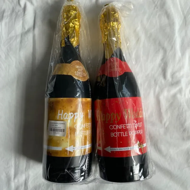 Botellas de confetti