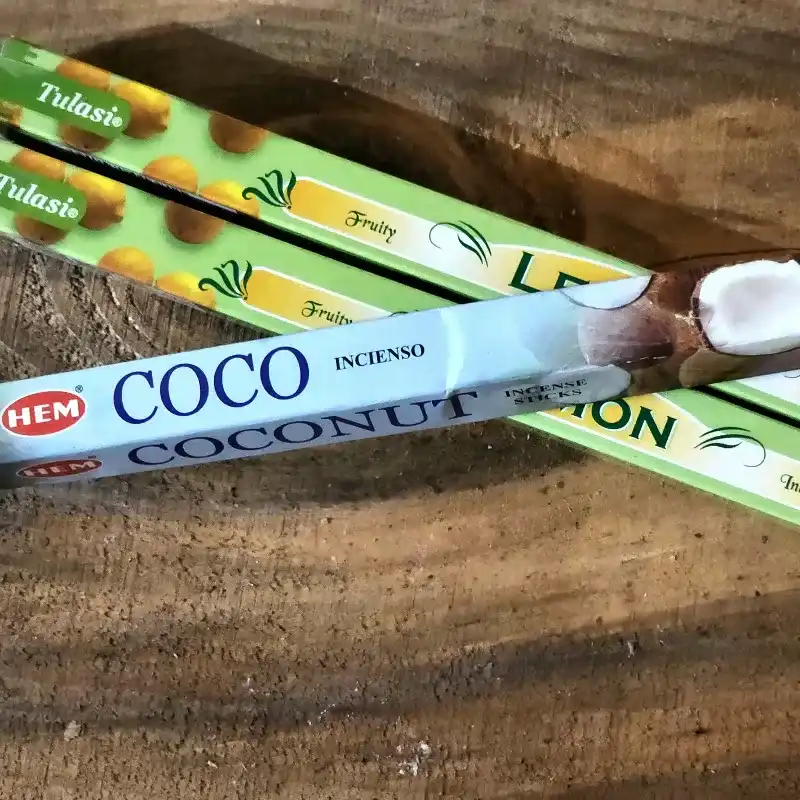 Inciensos de coco