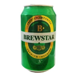 CERVEZA IMPORTADA (BREWSTAR , 330ml)