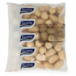 Croqueta de Jamon  19-21 gr /Aprox  Eurofrits Bolsa x1000 gr