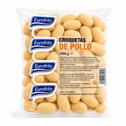 Croqueta de Pollo  19-21u Eurofrits Bolsa 1kg