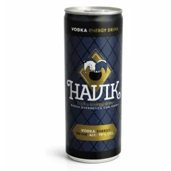 ENERGIZANTE CON VODKA (HAVIK, 250 ml)
