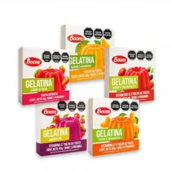 GELATINA (BOOM, 120g, PAQUETE 3)