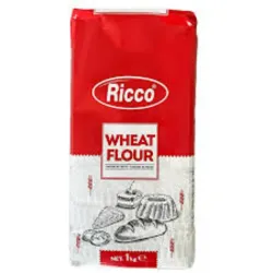 HARINA DE TRIGO (BOLSA 1 Kg, RICO)