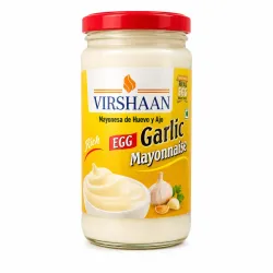 MAYONESA CON AJO (VIRSHAAN, 250g)