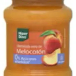 MERMELADA DE MELOCOTON HIPER DINO (350gr)