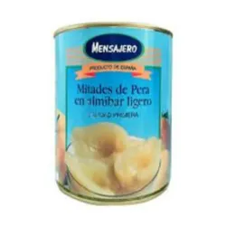 MITADES DE PERA EN ALMÍBAR LIGERO (MENSAJERO 840 G)