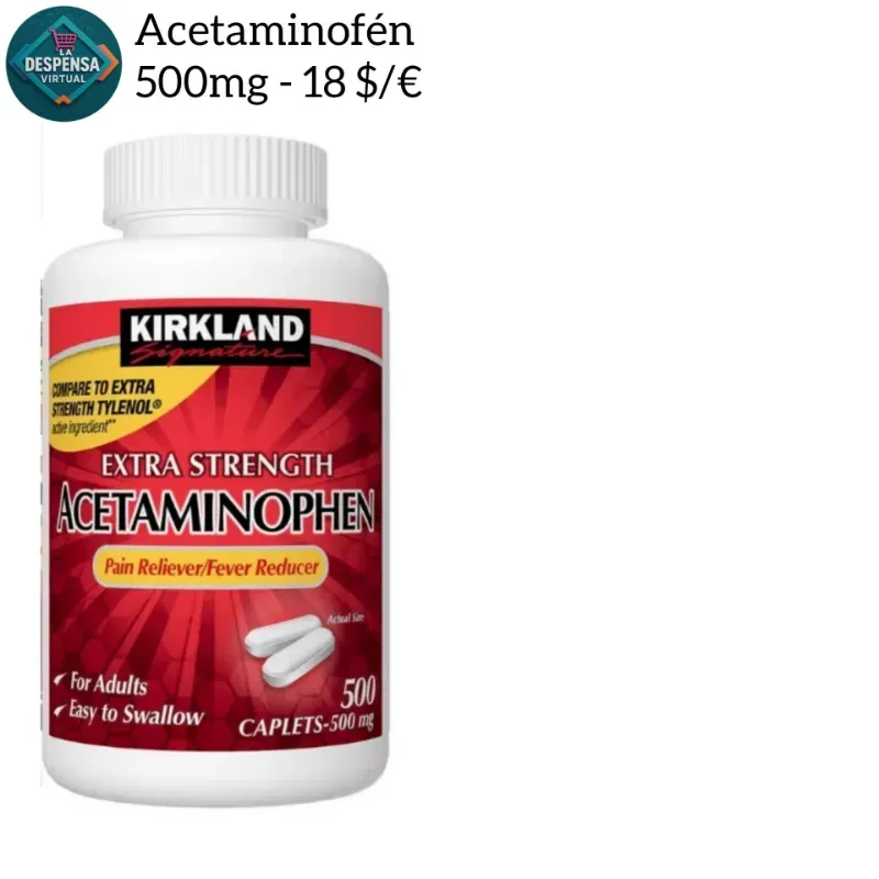 Acetaminofén 500mg